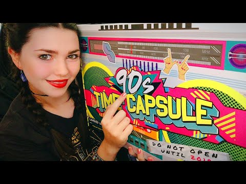 90s TIME CAPSULE ASMR | TRACING • TAPPING • WHISPERING