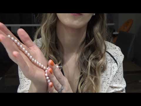 ASMR pearl necklace