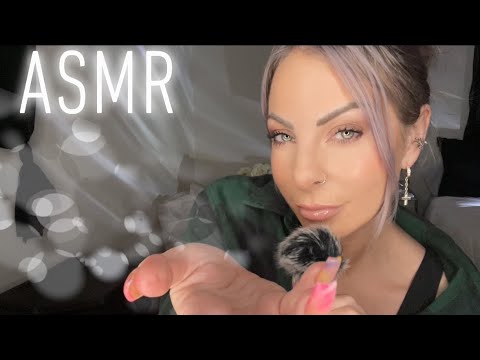 ASMR To Help You Through A Bad Day | Clicky Whisper Rambles, Screen Tapping, Plucking, Face Tracing