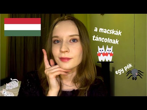 [ASMR] Russian girl tries to speak Hungarian/Orosz lany magyarul próbál beszélni