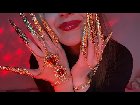 ASMR deutsch • DEEP BRAIN SCRATCHING & TAPPING with my claws which makes you fall asleep (german) 😴