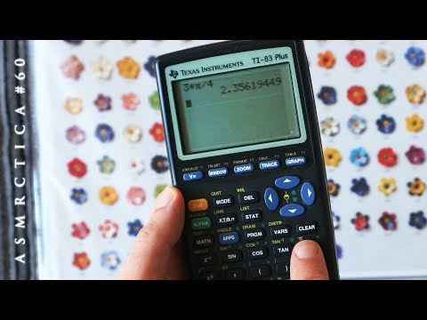 ASMR Maths + History Pt 2 | Calculator Memorizing Tapping Reading