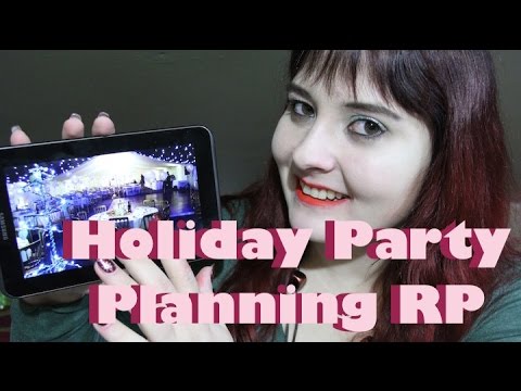 Holiday Party Planning Role Play (12 Days Of ASMR)