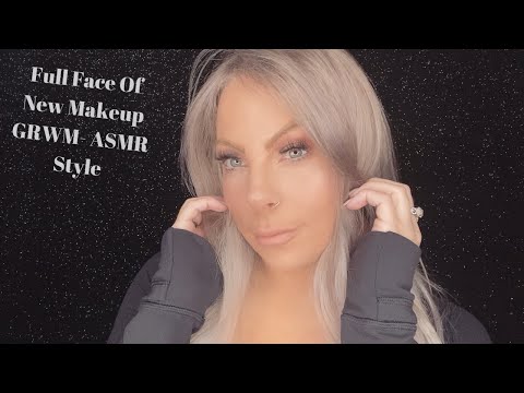 ASMR- Full Face Of NEW Makeup 💄 Get Ready With Me!