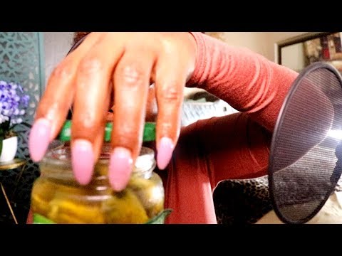 Pickle ASMR Eating Sounds/BIG CRUNCH + CRAB
