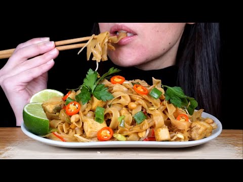 ASMR: Pad Thai Noodles ~ Vegan (Mostly No Talking)