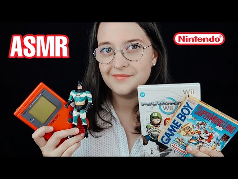 ASMR - GAMING STORE ROLEPLAY - Game Boy, Actionfiguren, N64 - german/deutsch