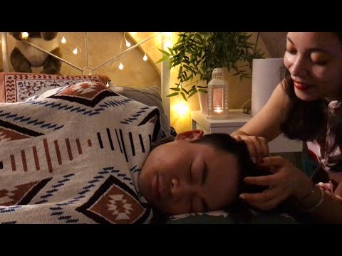 ASMR Cozy Spa Relaxing Facial Treatment Personal Attention (Very less talking)🧖🏻 Mask & Cleansing