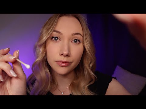ASMR There’s Something In Your Eye | EYE EXAM (light triggers, up-close personal attention)