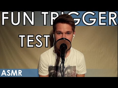 ASMR || Random Fun Trigger Test