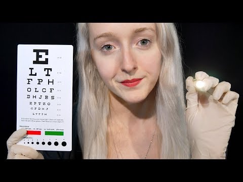 ASMR Eye Examination Role Play | Personal Attention Triggers