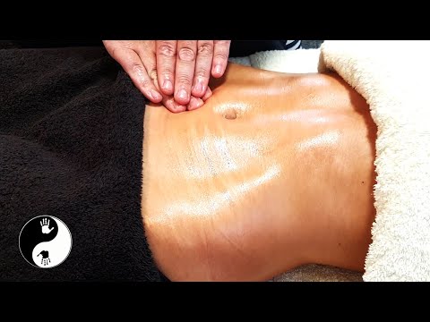 [ASMR] Beautiful Belly Massage - Release the Energy [No Talking]