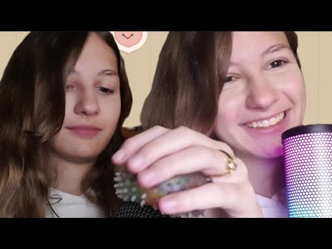 ASMR Different Asmr Trigger with two Dirffrent Microfons