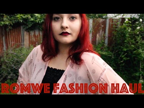 Soft Spoken Fabric Sounds || ROMWE Fashion Haul