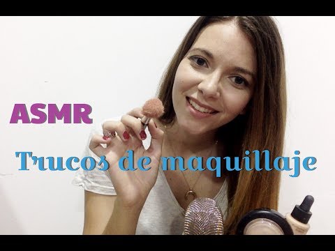 ASMR. Trucos de maquillaje susurrados. En español.