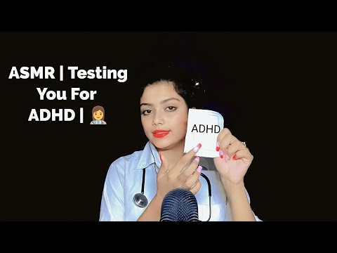 ASMR | Testing You For ADHD |  (Very Fast) 👩‍⚕