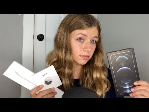 ASMR • Tapping on Apple Boxes 📱• ramble •