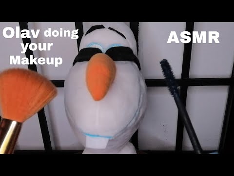 1 Minute ASMR - Olav doing your Makeup Fast 😂  - Leyared Sounds - Mouth Sounds - Oil Sounds