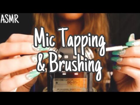 Mic Tapping and Brushing ASMR (No Talking, Mic Test)