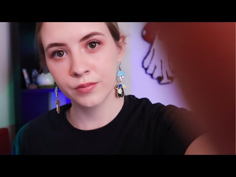 ASMR But You Can't Look At The Screen! (Peripheral Vision Tests and Up-Close Triggers)