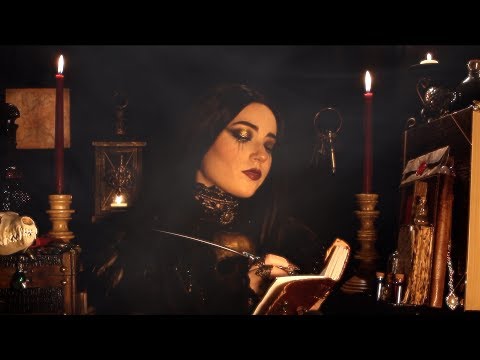 ASMR Nightshade Witch (Crackling Fire, Soft Spoken, Snarky)
