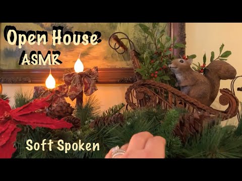 ASMR Open House/Christmas tour (Soft Spoken)