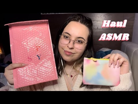 Fast & aggressive Tapping & Scratching & Whispering Haul ASMR