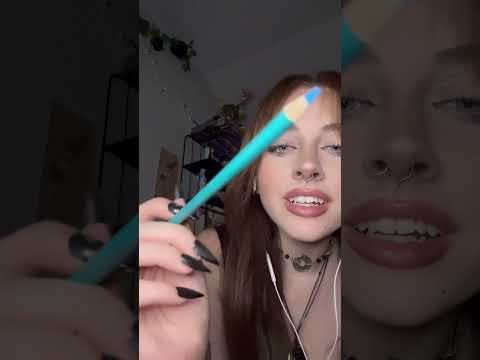 Coloring On Your Face ASMR #asmr