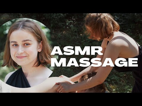 ASMR massage therapy video- asmr massage full body female