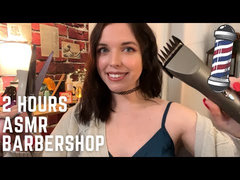 💈 Realistic Barbershop RP ASMR - Men's Haircut (2 HOUR Compilation)