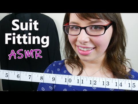 ASMR Measuring You - Suit Fitting (Personal Attention / Roleplay)