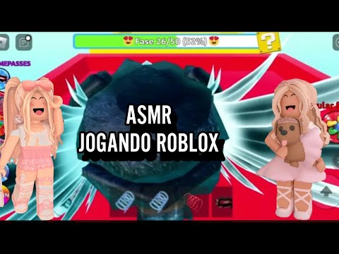 ASMR-JOGANDO ROBLOX #asmr #rumo10k #roblox #sonsdeboca