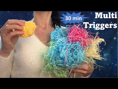 ASMR * Multi Triggers * 30 minutes