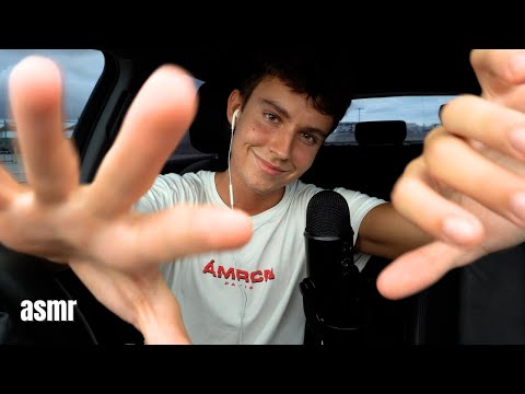 ASMR for Tingles and Sleep w- Fast Up-Close Hand Movements, Snapping, Rambles