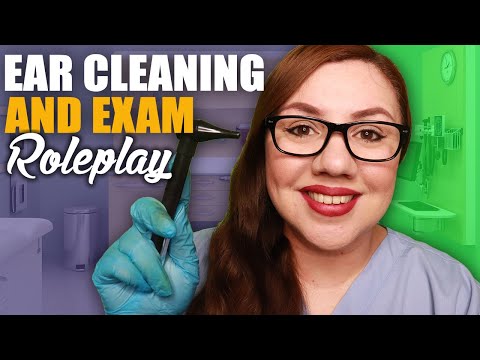 ASMR Ear Cleaning and Medical Exam Roleplay