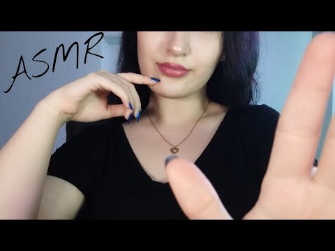 ASMR tongue clicking "TK TK" +mouth sound+hand movement