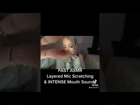 Fast ASMR - Invisible Scratching- Mouth Sounds And More