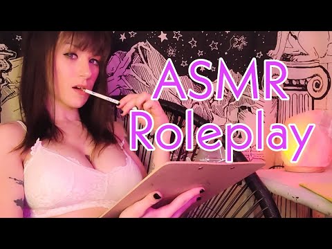 ASMR: Calming Aura Assessment Roleplay | Writing | Page Turning | Personal Attenion