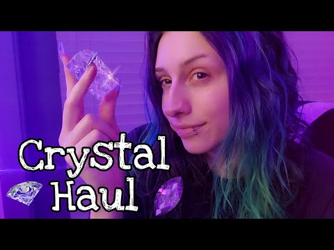 ASMR Crystal Haul from a Small Business!