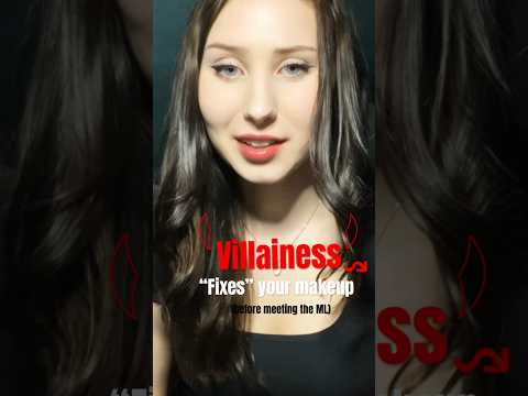 Villainess Fixes Your Makeup ASMR 🖤 #roleplay #asmr #manhwa #webtoon