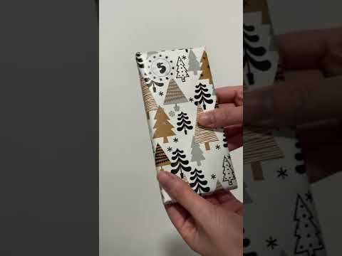 Day 5 - opening selfmade advent calendar from best friend ♡ #asmr #shorts