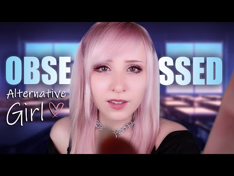 ASMR Roleplay - You Smiled at the Lonely Alt-Girl - Now She is Obsessed with You!