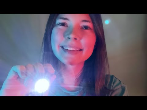 ASMR Follow the Light and My Instructions  With Positive Affirmations