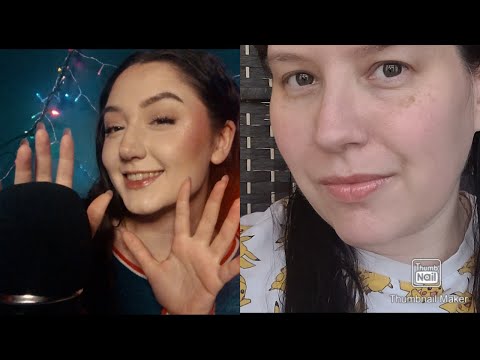 #ASMR Propless Invisible Triggers Collab with JadyLady ASMR - Let us PAMPER YOU ! #tingles