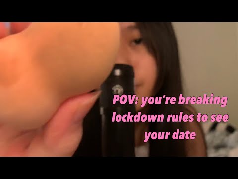 ASMR Doing Your Makeup For Your Valentine’s Date ( FAST & AGGRESSIVE + mouth sounds )