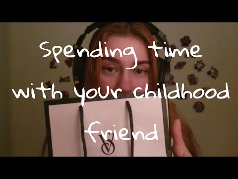 ASMR | Showing you the gifts that I got for you and spending time together 🤼‍♀️