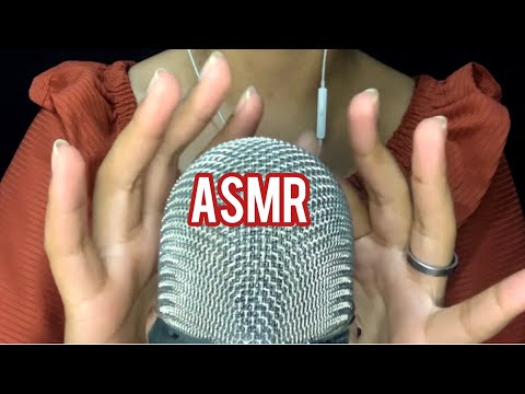 ASMR- HAND MOVIMENTS AND MOUTH SOUNDS (durma rápido)