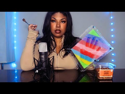 ASMR Testing Different Triggers on My New Microphone!