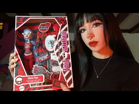 Monster High Show & Tell Unboxing ASMR | Rambling, Tapping, Scratching, Whispering