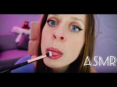 ASMT SPIT PAINTING YOU 🖌 👅 mouth sounds, up-close personal attention [PATREON UPLOAD]